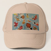 葉の子供 キャップ (正面)