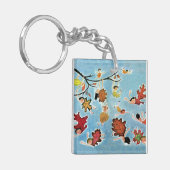 葉の子供 キーホルダー (正面左)