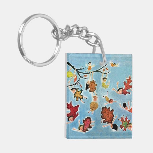 葉の子供 キーホルダー (正面左)
