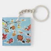 葉の子供 キーホルダー (裏面)