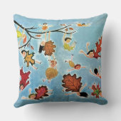 葉の子供 クッション (裏面)