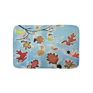 葉の子供 バスマット