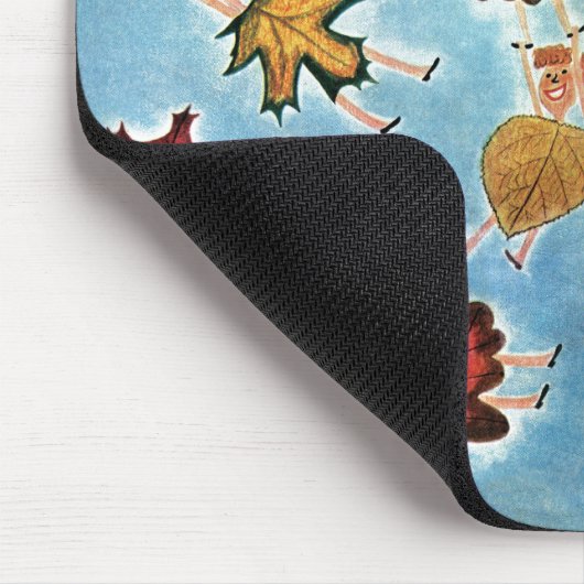 葉の子供 マウスパッド (コーナー)