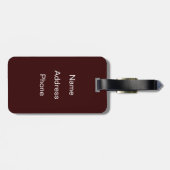 葉の子供 ラゲッジタグ (裏面横)