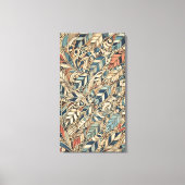 葉の寿命 キャンバスプリント (正面)