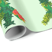葉の平和サイン包装紙 ラッピングペーパー (ロールコーナー)