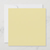 葉の幾何エレガント引っ越し祝いパーティー 招待状 (裏面)