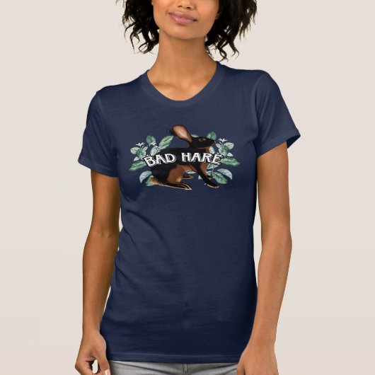 葉の悪いウサギ Tシャツ (正面)
