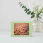 葉の掻き取りと取り外し 名刺 (スタンド正面)