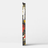 ～葉の暗い背景に描かれた漫画のと花 Case-Mate iPhoneケース (裏面 / 左)