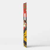 ～葉の暗い背景に描かれた漫画のと花 Case-Mate iPhoneケース (裏面 / 右)