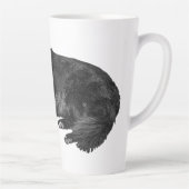 葉の朝の静けさ、エンバートング カフェラテマグ (右)