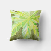 葉の枕 クッション (裏面)