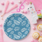 葉の模様13 ペーパープレート (パーティー)