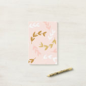 葉の模様4 ポストイット (デスク上)