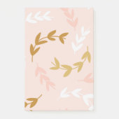 葉の模様4 ポストイット (正面)