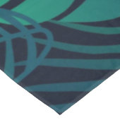 葉の模様 テーブルクロス (アングル)