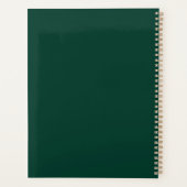 葉の模様 プランナー手帳 (裏面)