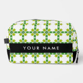 葉の模様、緑葉の、名前 ドップキット (正面)