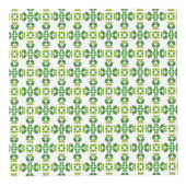 葉の模様、緑葉の、名前 フォトキューブ (右)