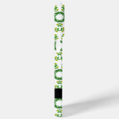 葉の模様、緑葉の、名前 Case-Mate iPhoneケース (裏面 / 右)