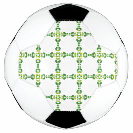 葉の模様、葉っぱの模様、緑の葉 サッカーボール