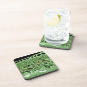 葉の横断面 コースター (右側)