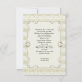 葉の死別はNotecard感謝していしています サンキューカード (正面)