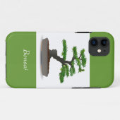 葉の点が付いている盆栽の日本のなミニチュア木 Case-Mate iPhoneケース (裏面(横))