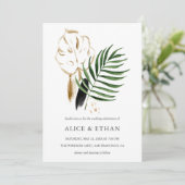 葉の熱帯緑結婚病 招待状 (スタンド正面)