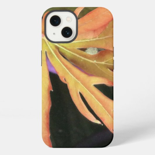 葉の研究 2 iPhoneケース (裏面)