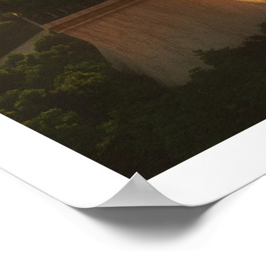 葉の神殿 ポスター (角)