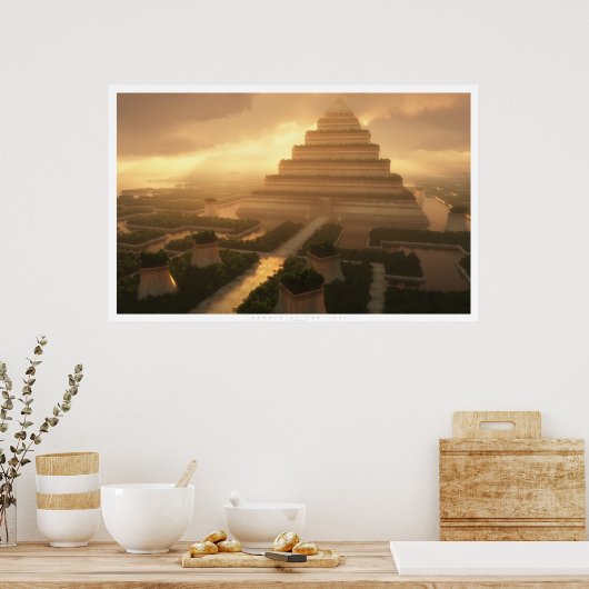 葉の神殿 ポスター (キッチン)