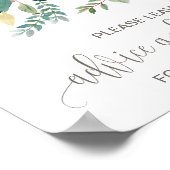 葉の結婚アドバイス ポスター (角)