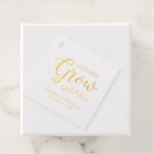 葉の結婚式は愛をフォイルを成長させる フェイバータグ (箱)