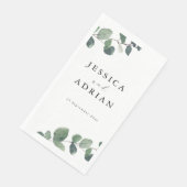 葉の緑のエレガンス ウェディング (コーナー)