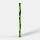 葉の緑色 iPhoneケース (右側面)