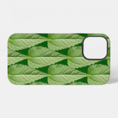 葉の緑色 iPhoneケース (裏面横)