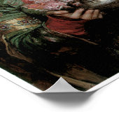 葉の芽を摘み取る ポスター (角)