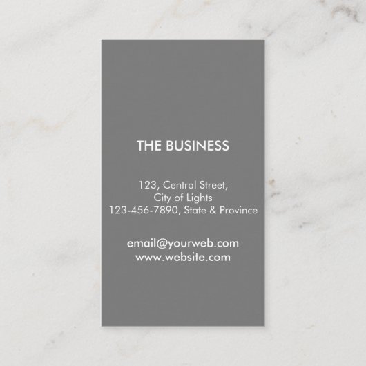 葉の金ゴールドの自然のロゴのヨガの黙想のエコのマッサージ 名刺 (裏面)