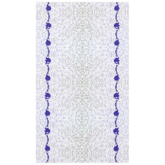 葉の鐘およびザクロのモチーフ テーブルクロス (正面)