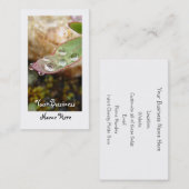 葉の雨低下 名刺 (正面/裏面)