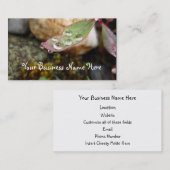 葉の雨低下 名刺 (正面/裏面)