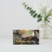 葉の雨低下 名刺 (スタンド正面)