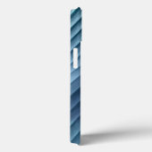 葉の青（対角線） Case-Mate iPhoneケース (裏面 / 右)