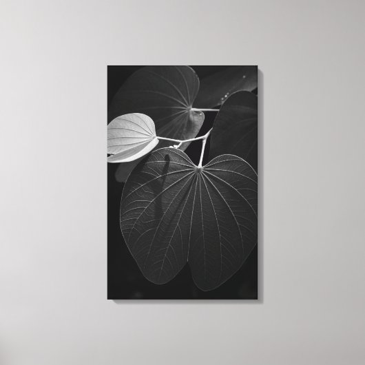 葉の静脈 キャンバスプリント (正面)