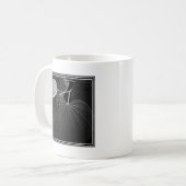 葉の静脈 コーヒーマグカップ (正面左)