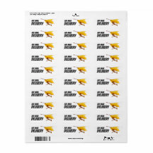 葉のAcorn飛んでいる小妖精や小人 – 高速優先ラベル