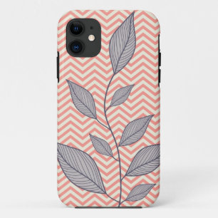 葉のiPhoneの場合 iPhone 11 ケース
