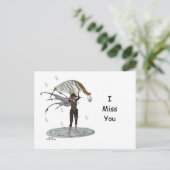 葉はがき付きボーイレインフェアリー ポストカード (スタンド正面)